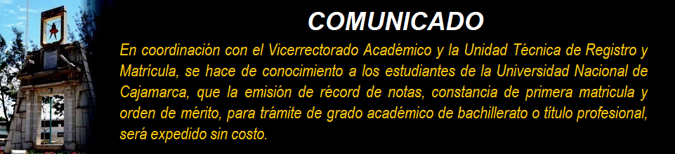 COMUNICADO